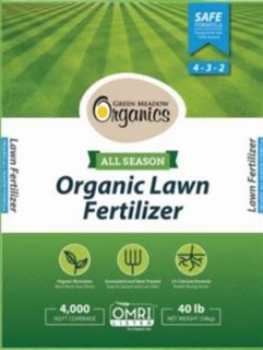 Green Meadow Organics All Purpose Fertilizer 4-3-2 OMRI