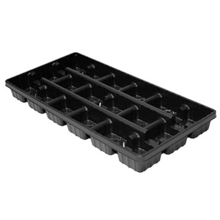 Carry Tray T.O. Plastics 3.25" 18 Count Square