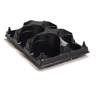 Carry Tray HC Companies 6.5" 6 Count Round