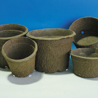 Fiber Pot HC Companies 7.5" Nursery Pot