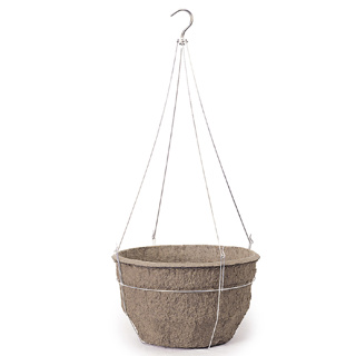 Hanging Basket HC Companies 16" FiberGrow WaterSaver Hanging Pot - Hangers Not Included