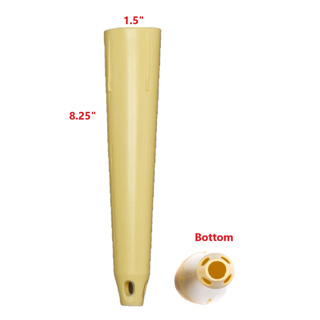 Cone-tainer Super SC10U 1.5" x 8.25" Yellow UV Stabilized