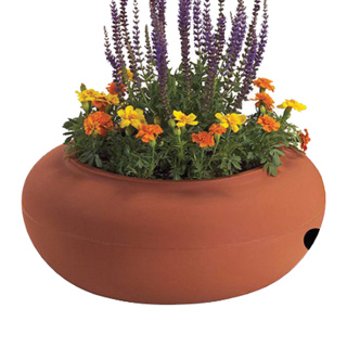 Garden Hose Pot - Clay