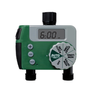 Faucet Timer Dual Outlet LCD Display