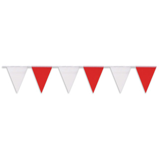 Pennant Flag-Red/White
