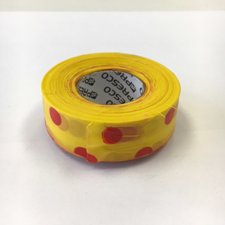 Flagging Tape Polka-Dot Yellow/Red
