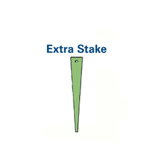 Extra Stake 10Ga Green