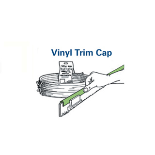 Vinyl Trim Cap - Green
