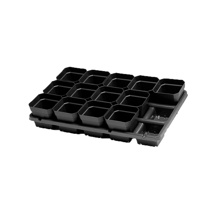 Carry Tray HC Companies 4" 15 Count Square