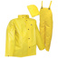 3 Piece Yellow Pvc Suit