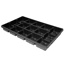 Carry Tray T.O. Plastics 4.5" 15 Count Square