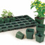 Square Pot HC Companies 4.5" Traditional Thin Wall Green