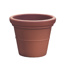 Terrazzo Round Rim Pot - Clay