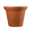 Terrazzo Round Rim Pot - Clay