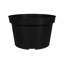 Round Pot HC Companies 8" x 5" Mum Pot Black